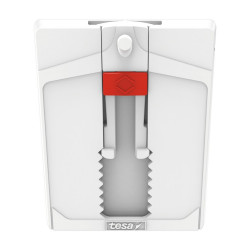 Akasztószög öntapadós, állítható sima felületekhez 4 kg teherbírás 2 darab/bliszter Tesa Powerstrips Iroda üzemeltetés, munkavédelem Tesa