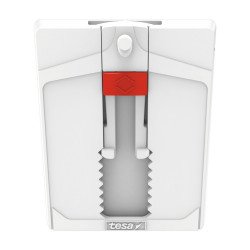 Akasztószög öntapadós, állítható sima felületekhez 4 kg teherbírás 2 darab/bliszter Tesa Powerstrips Iroda üzemeltetés, munkavédelem Tesa