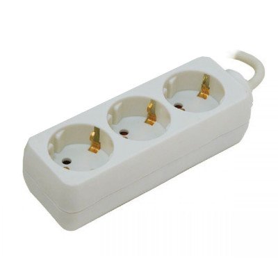 Elosztó három csatlakozós 5m kábellel asztali 321155