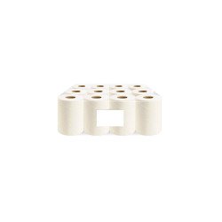Kéztörlő 2 rétegű tekercses átmérő: 14 cm 100% cellulóz 12 tekercs/karton Bluering® hófehér Iroda üzemeltetés, munkavédelem Egyéb