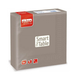 Szalvéta 2 rétegű 33 x 33 cm 50 lap/cs Fato Smart Table galambszürke_82623600 Iroda üzemeltetés, munkavédelem Fato