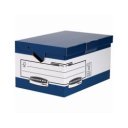 Archiváló konténer, csapófedeles Bankers Box byFellowes® 10 db/csomag, kék