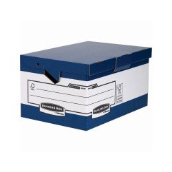 Archiváló konténer, csapófedeles Bankers Box byFellowes® 10 db/csomag, kék Író- irodaszer, papíráru Fellowes