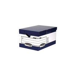 Archiváló konténer, csapófedeles Bankers Box byFellowes® 10 db/csomag, kék Író- irodaszer, papíráru Fellowes