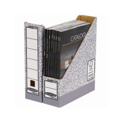 Iratpapucs 8cm, karton, Bankers Box® System by Fellowes® Író- irodaszer, papíráru Fellowes