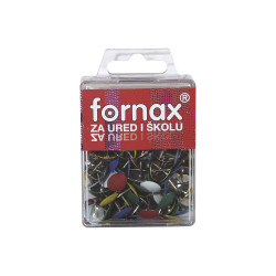 Rajzszeg BC-22 színes műanyag dobozban Fornax Irodatechnika, kellékei Fornax