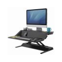 Munkaállomás ülő-álló, Fellowes® Lotus, fekete