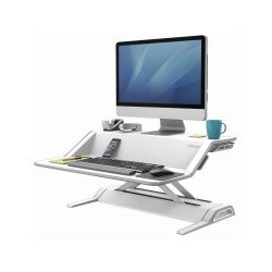 Munkaállomás ülő-álló, Fellowes® Lotus, fehér Számítástechnika és kellékei Fellowes