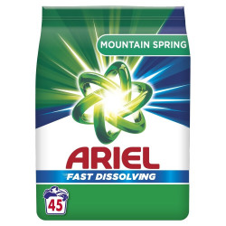Mosópor 2,475 kg (45 mosás) fehér ruhákhoz Ariel Mountain Spring Iroda üzemeltetés, munkavédelem Ariel