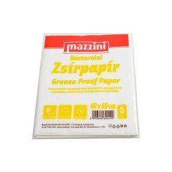 Zsírpapír íves 40 x 60 cm 5 ív/csomag Csomagolópapír Mazzini