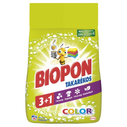 Mosópor 2,1 kg (35 mosás) színes ruhákhoz Biopon Takarékos Iroda üzemeltetés, munkavédelem Biopon