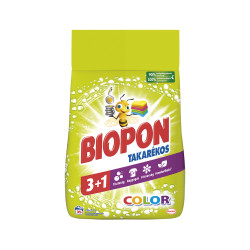Mosópor 2,1 kg (35 mosás) színes ruhákhoz Biopon Takarékos Iroda üzemeltetés, munkavédelem Biopon