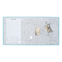 Iratrendező A4, 7,5cm,lapraszerelt, Bluering® Smart türkiz Író- irodaszer, papíráru Bluering
