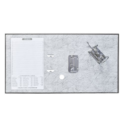 Iratrendező A4, 5cm,lapraszerelt, Bluering® Smart fekete Író- irodaszer, papíráru Bluering
