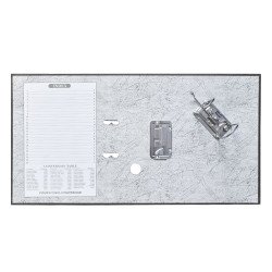 Iratrendező A4, 5cm,lapraszerelt, Bluering® Smart fekete Író- irodaszer, papíráru Bluering