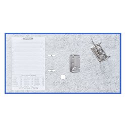 Iratrendező A4, 5cm,lapraszerelt, Bluering® Smart kék Író- irodaszer, papíráru Bluering