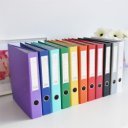 Iratrendező A4, 5cm,lapraszerelt, Bluering® Smart sárga