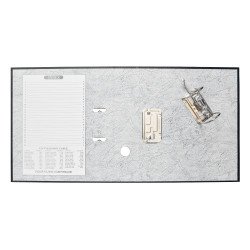 Iratrendező A4, 7,5cm,lapraszerelt, Bluering® Smart fekete Író- irodaszer, papíráru Bluering