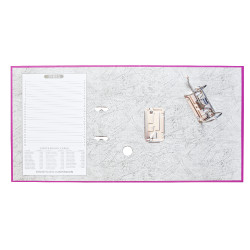 Iratrendező A4, 7,5cm,lapraszerelt, Bluering® Smart lila Író- irodaszer, papíráru Bluering