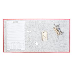 Iratrendező A4, 7,5cm,lapraszerelt, Bluering® Smart piros Író- irodaszer, papíráru Bluering
