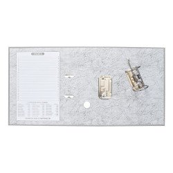 Iratrendező A4, 7,5cm,lapraszerelt, Bluering® Smart szürke Író- irodaszer, papíráru Bluering
