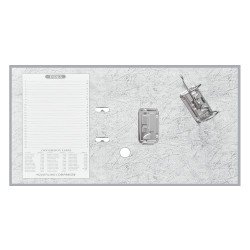 Iratrendező A4, 5cm,lapraszerelt, Bluering® Smart szürke Író- irodaszer, papíráru Bluering