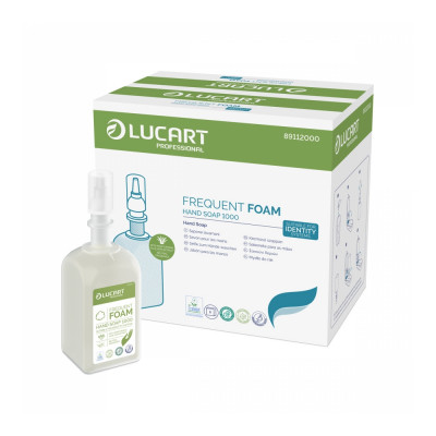 Habszappan utántöltő 1 liter Identity Frequent Lucart_89112000 Habszappan utántöltő 1 liter Identity Frequent Lucart_89112000