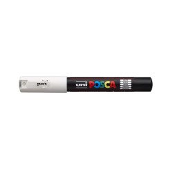 Dekormarker 0,7-1mm, Uni Posca PC-1M fehér Író- irodaszer, papíráru Uni
