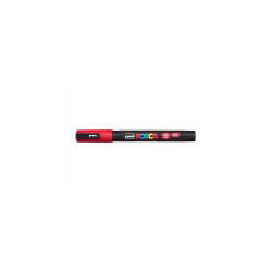 Dekormarker 0,9-1,3mm, Uni Posca PC-3M piros Író- irodaszer, papíráru Uni