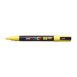 Dekormarker 0,9-1,3mm, Uni Posca PC-3M sárga Író- irodaszer, papíráru Uni