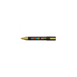 Dekormarker 1,8-2,5mm, Uni Posca PC-5M arany Író- irodaszer, papíráru Uni