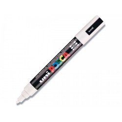 Dekormarker 1,8-2,5mm, Uni Posca PC-5M fehér Író- irodaszer, papíráru Uni