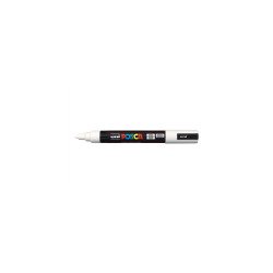 Dekormarker 1,8-2,5mm, Uni Posca PC-5M fehér Író- irodaszer, papíráru Uni