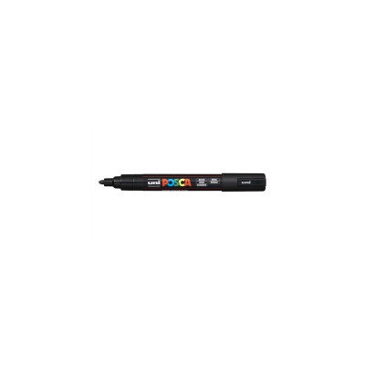 Dekormarker 1,8-2,5mm, Uni Posca PC-5M fekete Dekormarker 1,8-2,5mm, Uni Posca PC-5M fekete
