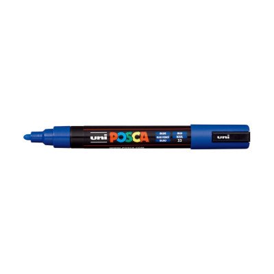 Dekormarker 1,8-2,5mm, Uni Posca PC-5M kék Dekormarker 1,8-2,5mm, Uni Posca PC-5M kék