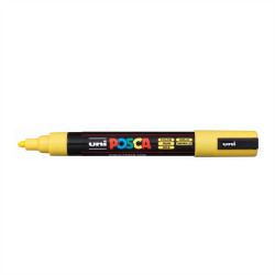 Dekormarker 1,8-2,5mm, Uni Posca PC-5M sárga Író- irodaszer, papíráru Uni