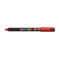 Dekormarker 0,7-1mm, Uni, Posca PC-1MR piros Író- irodaszer, papíráru Uni