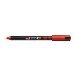 Dekormarker 0,7-1mm, Uni, Posca PC-1MR piros Író- irodaszer, papíráru Uni