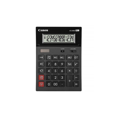 Számológép asztali 14 számjegy, döntött kijelző, Canon, AS-2400 Számológép asztali 14 számjegy, döntött kijelző, Canon, AS-2400
