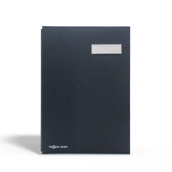 Aláírókönyv, 20lap, A4 Pagna 24191 vászon borító fekete Író- irodaszer, papíráru Pagna