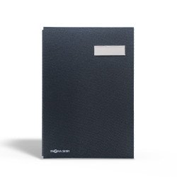 Aláírókönyv, 20lap, A4 Pagna 24191 vászon borító fekete Író- irodaszer, papíráru Pagna