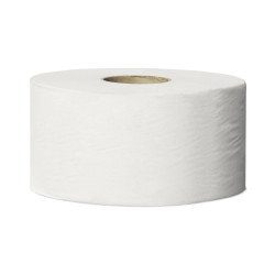 Toalettpapír 1 rétegű közületi átmérő: 18,8 cm 1200 lap/240 m/tekercs 12 tekercs/karton T2 Mini Jumbo Tork_120161 natúr Iroda üzemeltetés, munkavédelem Tork