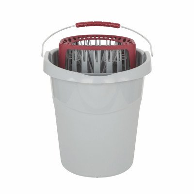 Felmosó vödör 13 literes ovális csavaró kosárral és bevezetővel Multi MOP Felmosó vödör 13 literes ovális csavaró kosárral és bevezetővel Multi MOP