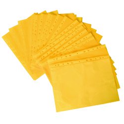 Genotherm lefűzhető A4, 50 micron, 25 db/csomag, sárga Író- irodaszer, papíráru Karton