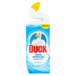 WC tisztító fertőtlenítő gél 750 ml Duck Deep Action Marine Iroda üzemeltetés, munkavédelem Duck