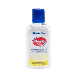 Kéz- és bőrfertőtlenítő gél 50 ml Bradolife citrom Iroda üzemeltetés, munkavédelem Bradochem