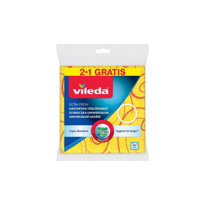 Törlőkendő háztartási 2+1 db/csomag Ultra Fresh Vileda_F2535U Törlőkendő háztartási 2+1 db/csomag Ultra Fresh Vileda_F2535U