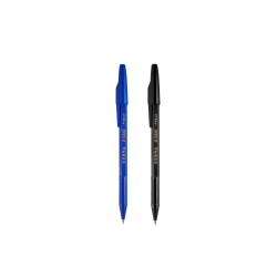 Golyóstoll 0,7mm, kupakos, fekete B1000 Zebra, írásszín fekete Író- irodaszer, papíráru Zebra