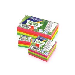 Jegyzettömb öntapadó, 75x75mm, 320lap, FORPUS neon Író- irodaszer, papíráru Forpus
