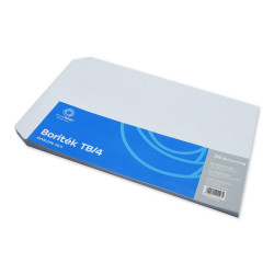 Boríték TB/4 öntapadó bélésnyomott 250x353mm Bluering® 25 db/csom fehér Író- irodaszer, papíráru Bluering